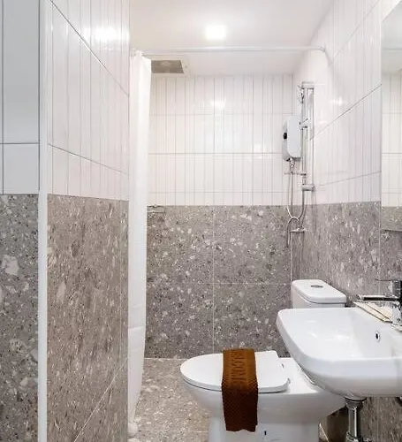 빌라 Townhouse In Pratunam 방콕